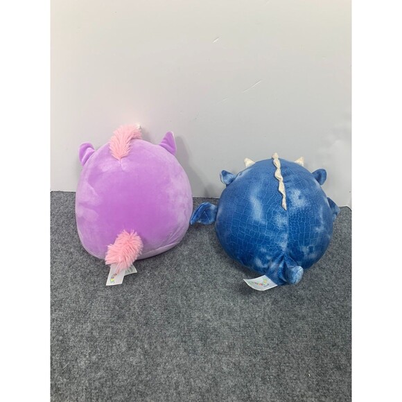 squishmallow lot of two unicorn/sea creature - Picture 4 of 8